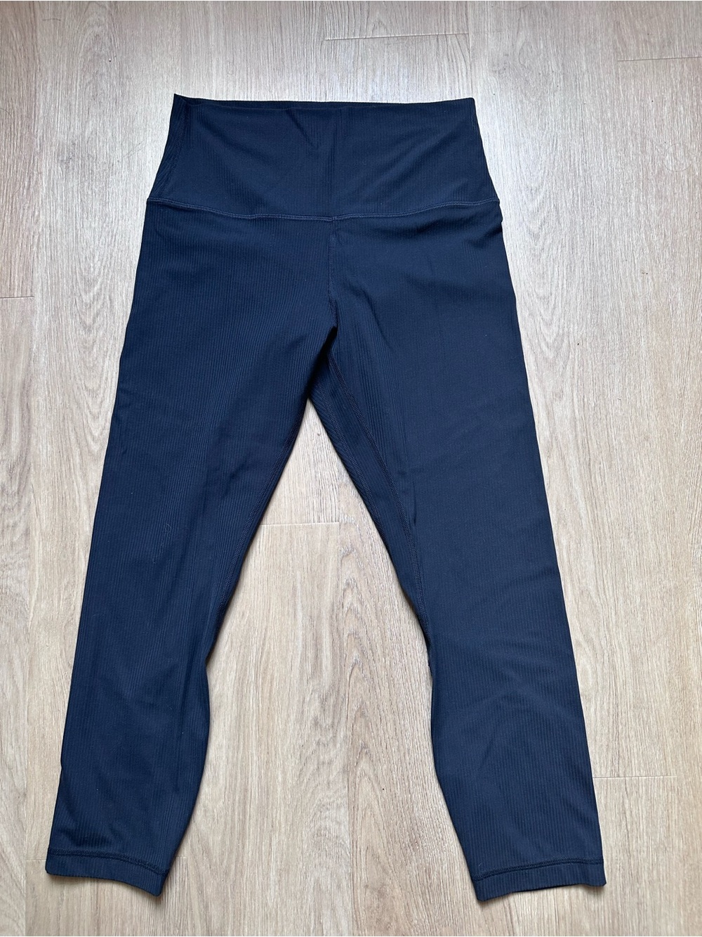 Lululemon HR Align Black Ribbed Leggings